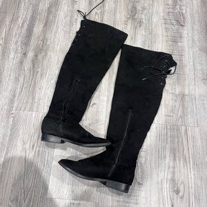 Black Express Over The Knee Boots Size 8